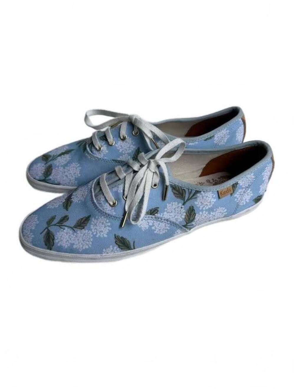 Women’s Rifle Paper Company Floral Ked Shoes Sz 8